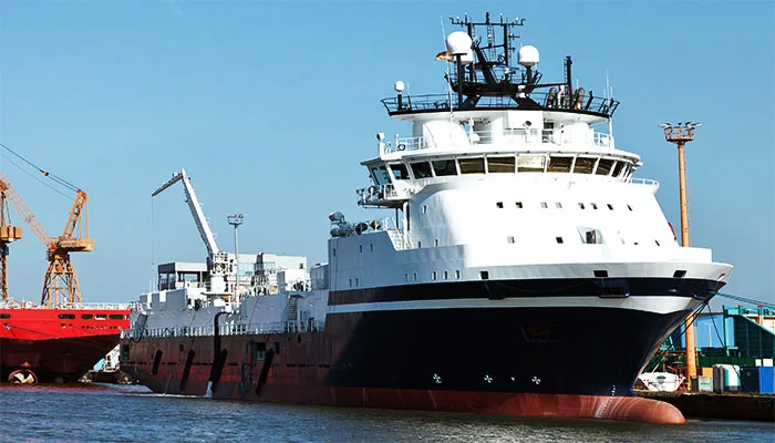 Solutii pentru vapoare, porturi, offshore - Exemplu de aplicatie