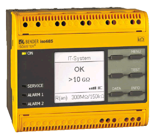 Monitorizarea rezistentei de izolatie - ISOMETER isoHR685W-x-I-B