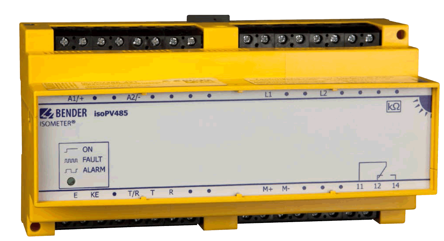 Monitorizarea rezistentei de izolatie - Aplicatii speciale - ISOMETER isoPV485