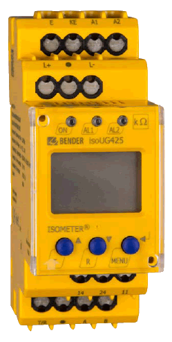 Monitorizarea rezistentei de izolatie - Aplicatii speciale - ISOMETER isoUG425