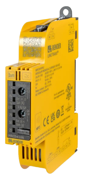 Monitorizarea curentilor reziduali - Relee de monitorizare - RCM (curenti de tip A) - LINETRAXX� MRCD410R