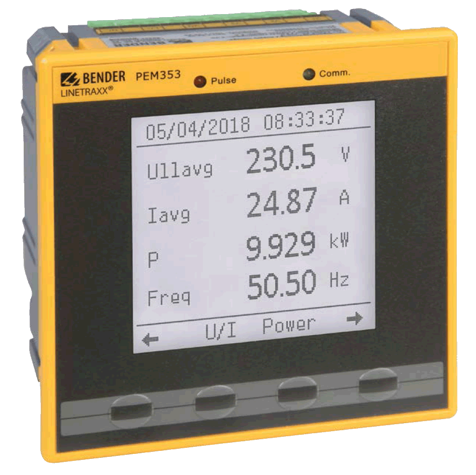 Monitorizarea parametrilor si masurarea energiei - LINETRAXX PEM353