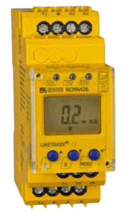 Monitorizarea curentilor reziduali - Relee de monitorizare - RCMA (curenti de tip B) - LINETRAXX RCMA426H